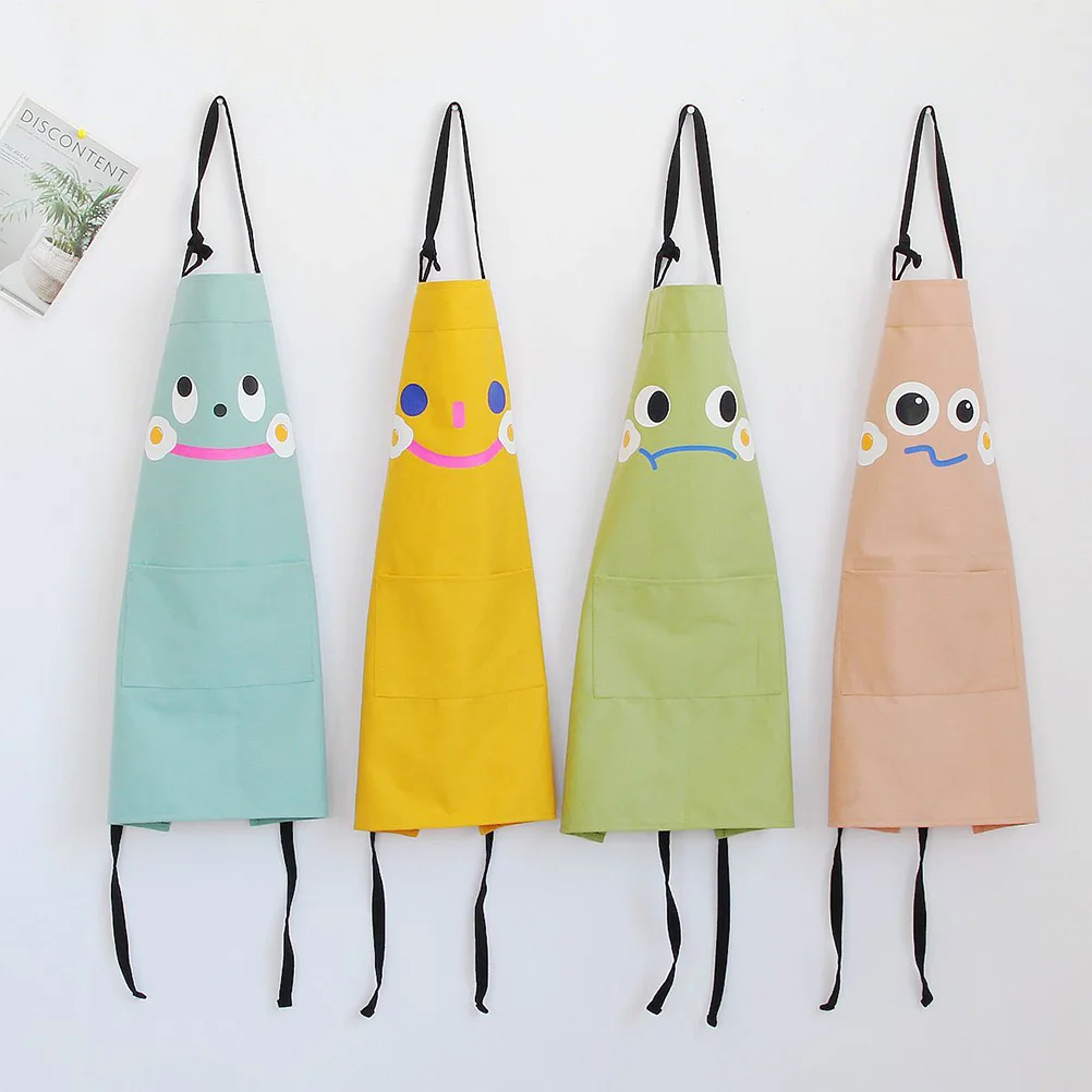 

Parent-child Apron Protection Adjustable Bib Japanese and Korean Food Stains Prevention Kitchen Home Cooking