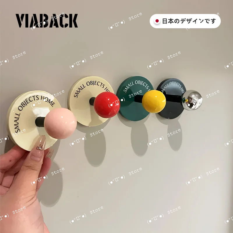 

Japanese Hooks Bathroom Non Punching Strong Load Bearing Hanging Clothes Hook Behind Door No Trace Adhesive Hook