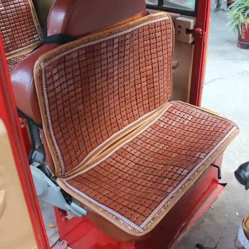 Breathable Summer Bamboo  Cushion for Mahjong Three-Wheel  Vehicle Cool Mat Four-Wheel  Car Summer Cool P...