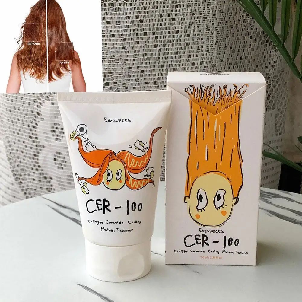 

Cer-100 Collagen Keratin Hair Conditioner Repair Damaged Hair Prevent Hair Breakage And Improve Frizz Hair Care
