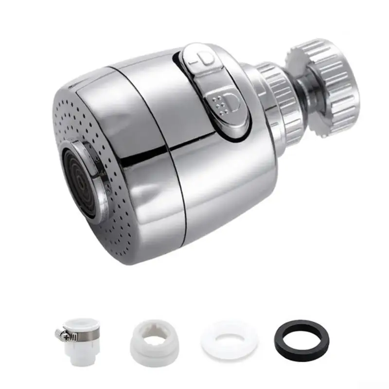 High-Pressure Faucet Connector 360° Swivel Thickened Rigid Hose Explosion-proof for Bathroom Hand Washing Use
