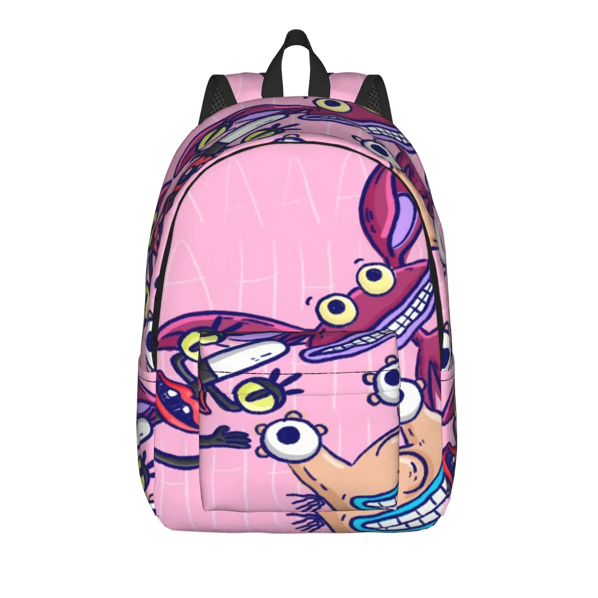 Aaahh Real M-Monsters  Backpack for Men Women Teenage Student Business Daypack  College Shoulder Bag Outdoor