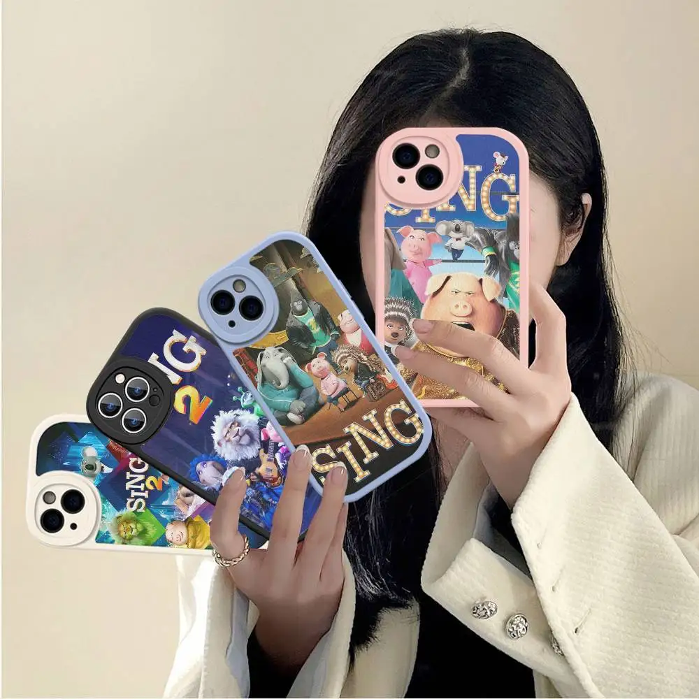 

Classic Musical Movie S-Sing Leather Phone Case For IPhone 16 16e 15 14 13 12 11 Pro Max Plus Mini Cover