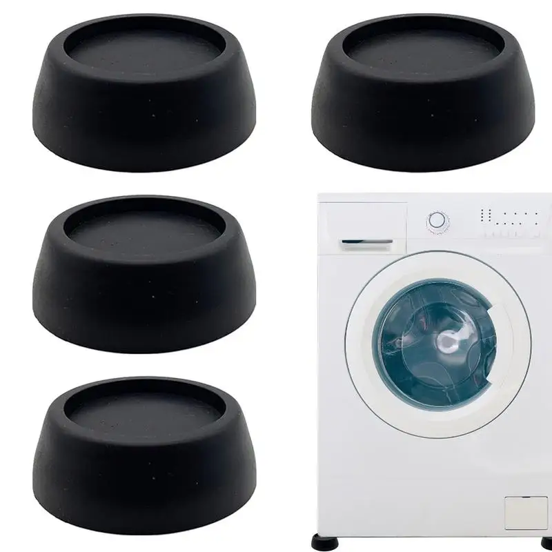 Anti Vibration Washing Machine Support 4pcs Washing Machine Foot Pads Anti-Walk Foot Pads Fridge Bed Leveling Stabilizer