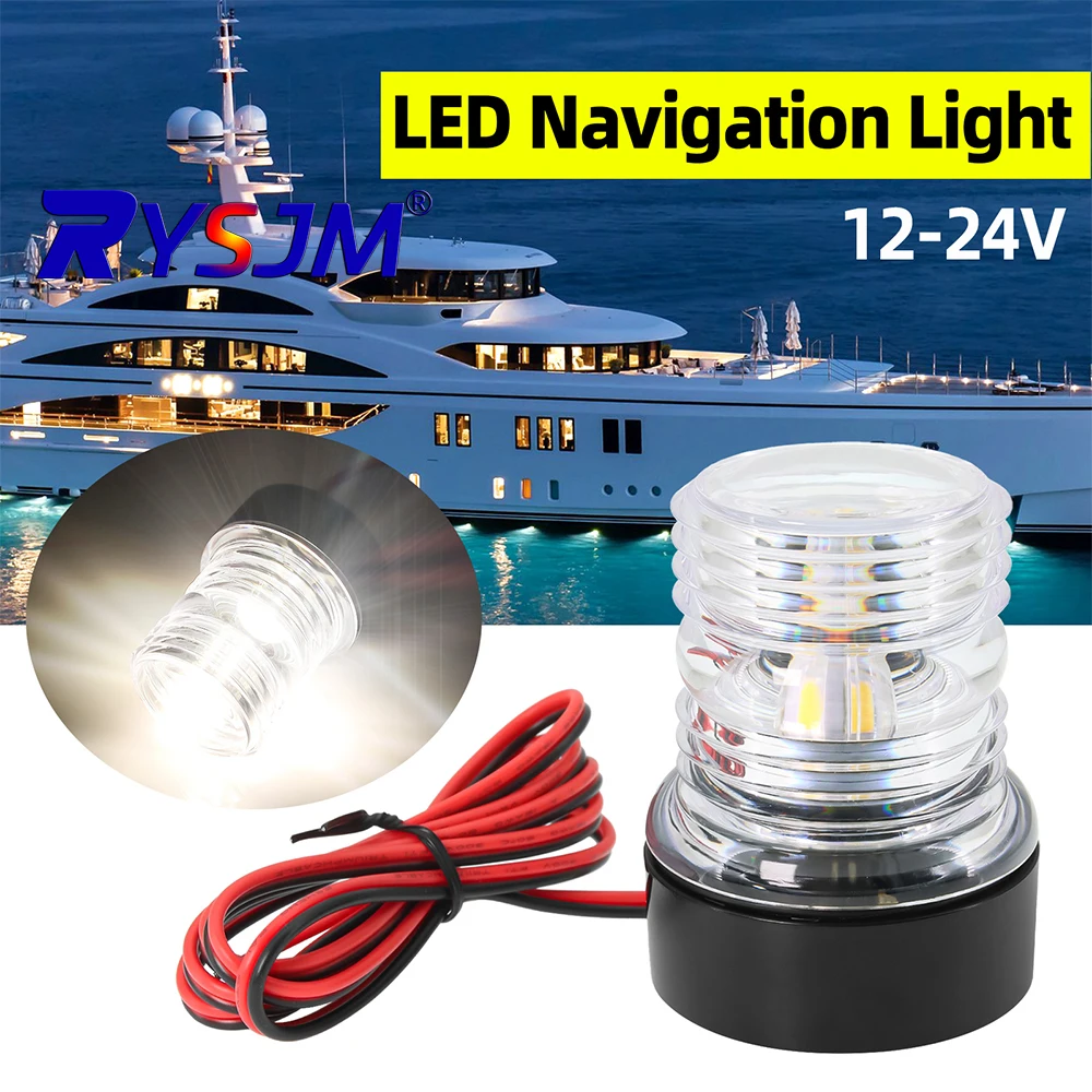 Navigation Light All Round LED lights for marine port and starboard side lights 12V Navigation Signal Indicator