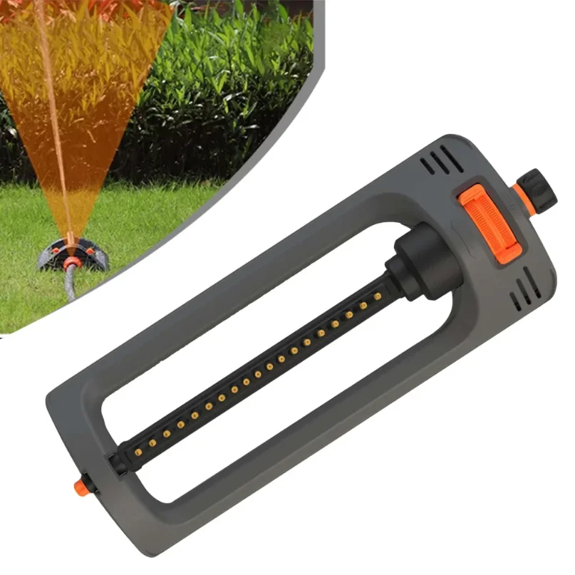 Efficient Water Distribution Irrigation Tool Garden Sprinkler Adjustable Flow Control Customizable Spray Pattern For Garden Use