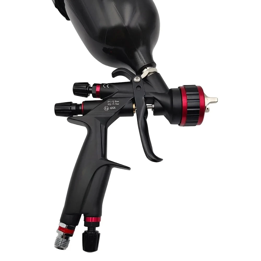 High Atomization Environmentally Friendly Pneumatic Spray Gun 1.3mm Automotive Sheet Metal Furniture Spray Tool