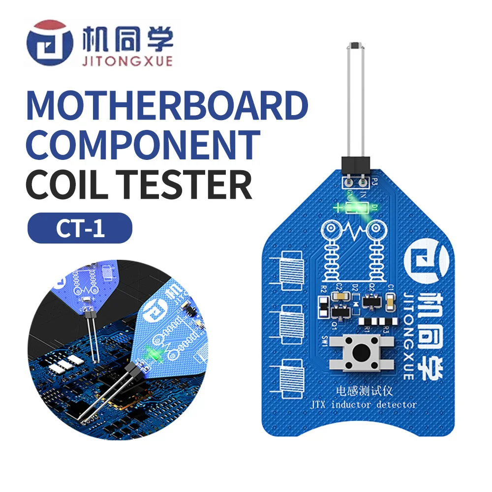 

JITONGXUE CT-1 Motherboard Electromagnetic Induction Tester for Mobile Phone Repair Motherboard PCB Testing Troubleshooting Tool