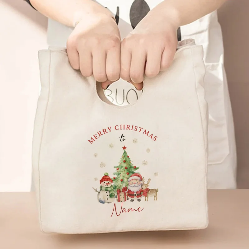 2025 طباعة وظيفية برودة علب الاغذية الحرارية نزهة أكياس الغذاء هدية للنساء الاطفال المحمولة معزول بينتو حقيبة #4