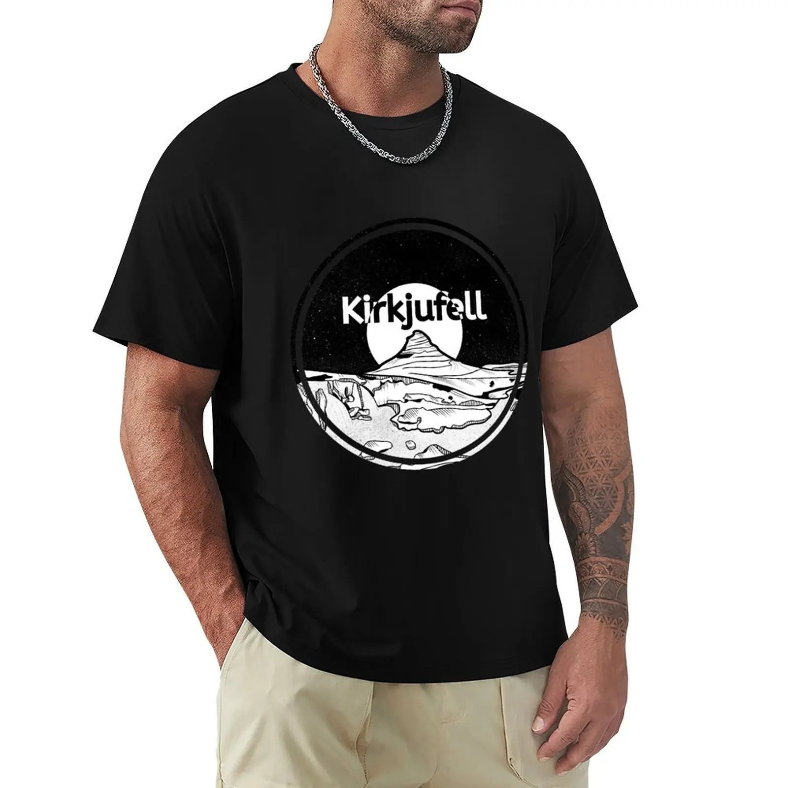 

Kirkjufell Iceland T-Shirt Summer Sports Quick Dry T-Shirt