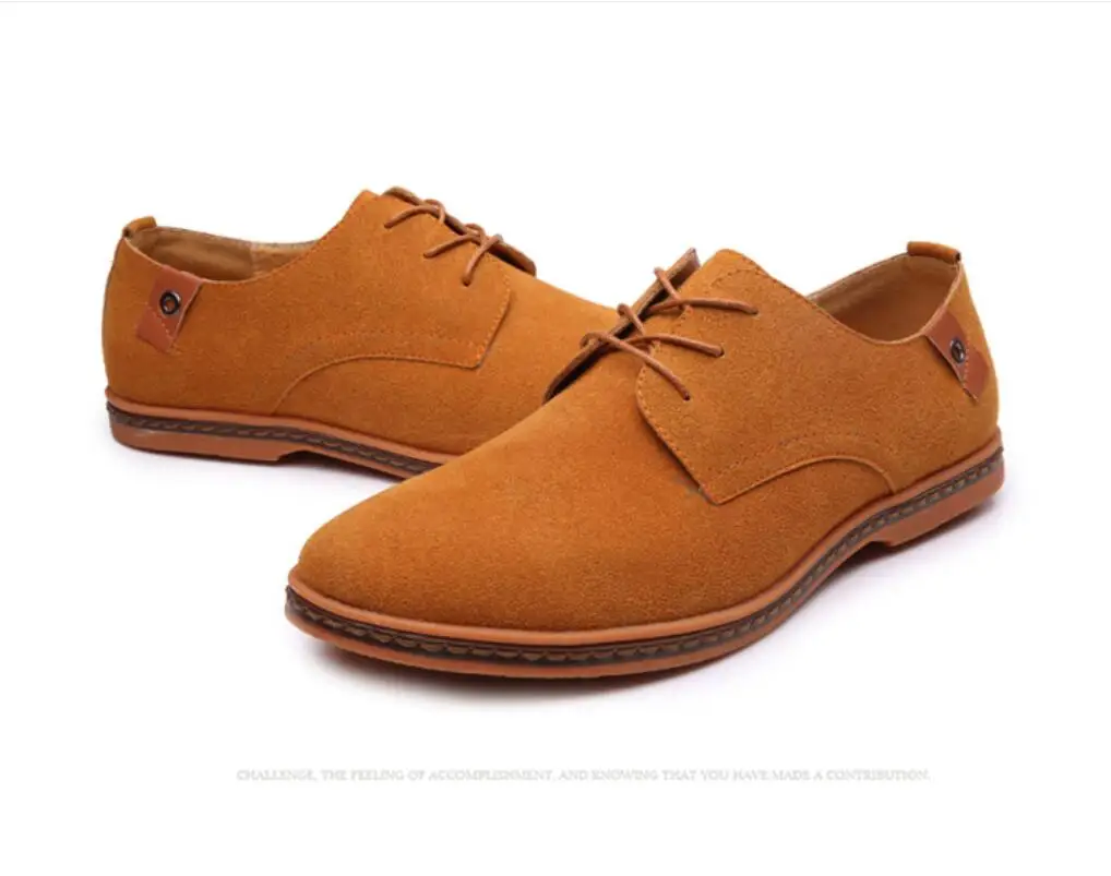 

Suede Shoes for Men Luxury Designer Men Dress Shoes Classic Comfortable Party Wedding Shoes Oxford Casual Shoe Large Size Flats