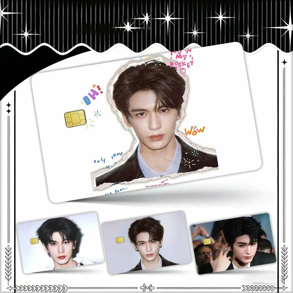 

Actor Zhang Linghe Waterproof Film Skin Cover Credit Card Stickers Debit Front Bank Bus Pass