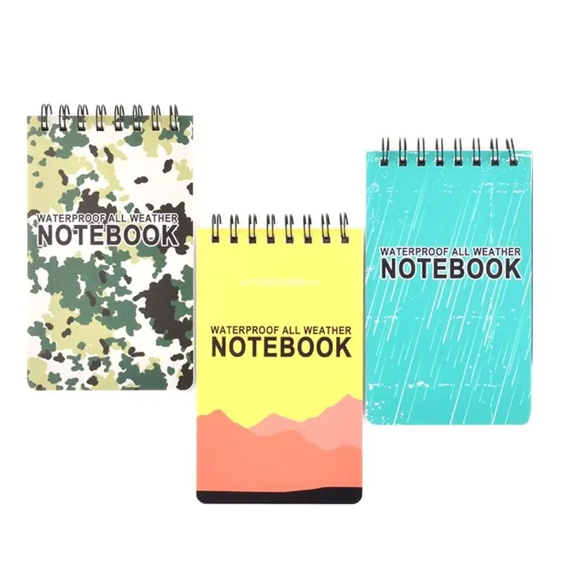 Outdoor Note Pad Waterproof All Weather Notebook Small Memo Pad School Supplies Dropship