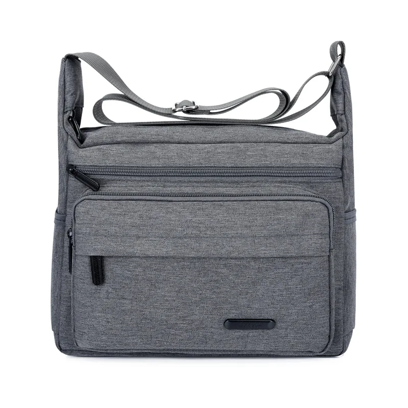 New Business Light Shoulder Bag Men\'s Messenger Bag Fashion Trend Shoulder Bag Men Sling Bag Horizontal Side Bag for Men