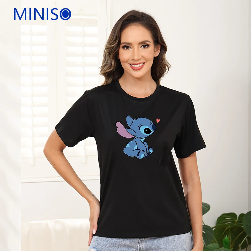 

T-Shirt Disney Mouse Cartoon Print Women Short Sleeve Cute Casual And Comfortable Style In Summer Ladies Clothing