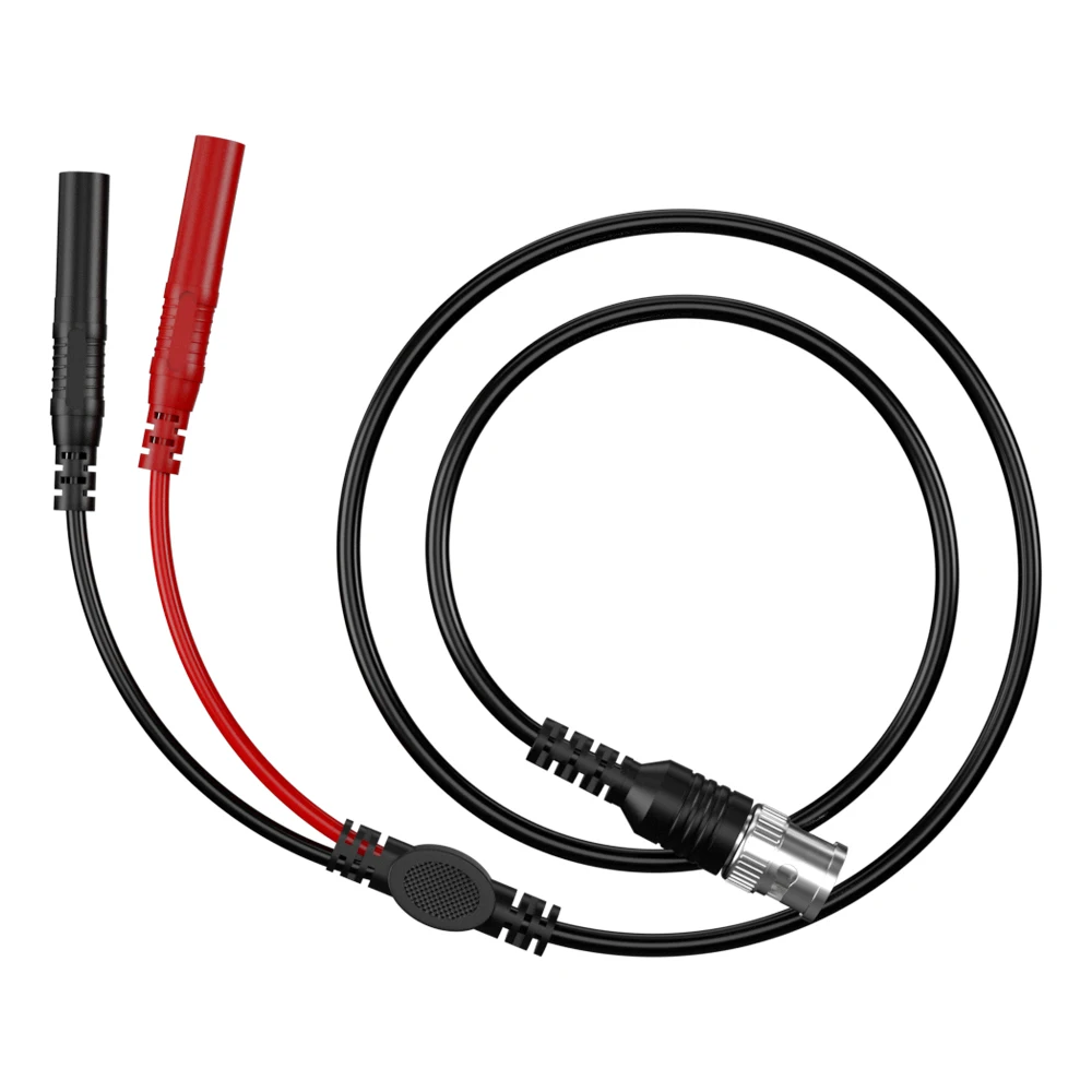 JZDZ 100CM Wtyczka męska BNC do wtyczki bananowej 4MM Bezpieczny kabel koncentryczny o niskiej stratności Adapter złączy przewodu pomiarowego do oscyloskopu J.70047