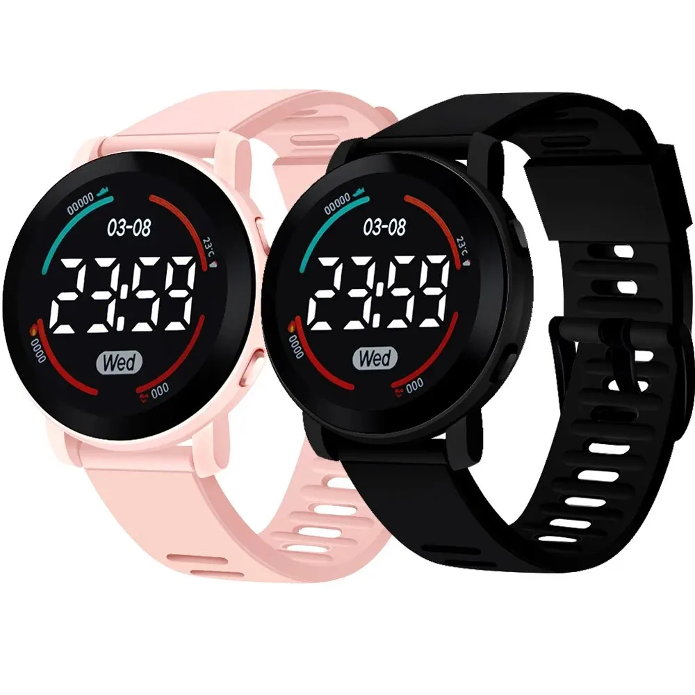 Simple LED Digital Watch for Men Women Waterproof Sport Men\'s Electronic Wristwatch Fashion Luminous Men Watch Relogio Masculino