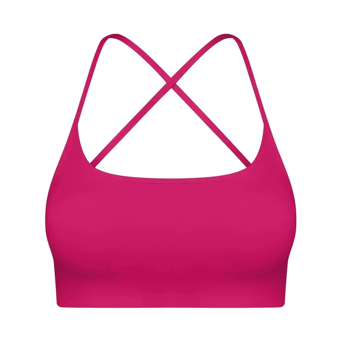 Fitness-Sport-BH mit hohlem Rücken, sexy, mit dünnen Trägern, für Yoga, Pilates und Training, Sportunterwäsche, Sportbekleidung – Detail 13