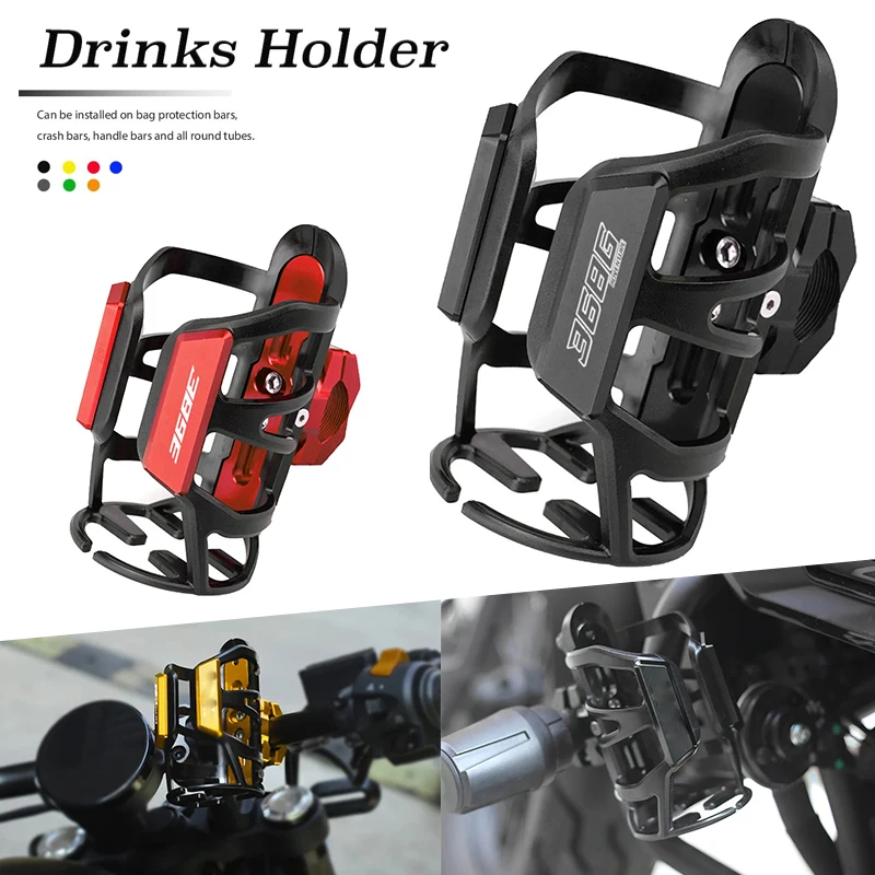 Neue Motorrad CNC Getränke Wasser Flasche Käfig Trinken Tasse Halter Für zontes 368G 368E 368 K 368 G E K ZT368G ZT368E ZT 368 G/E/K