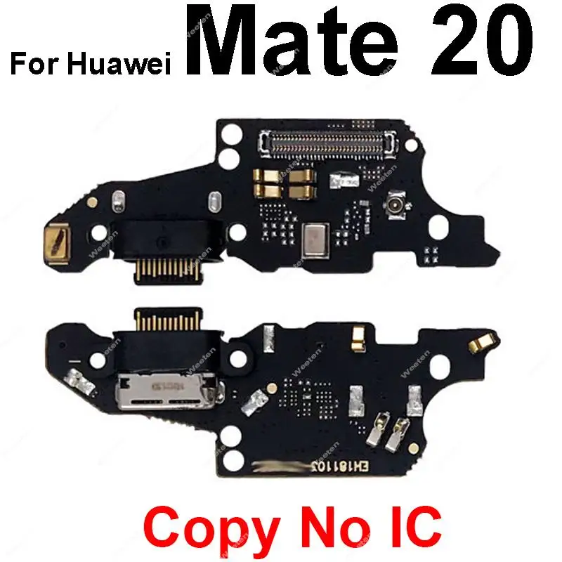 USB Charger Dock Board For Huawei Mate 7 8 9 10 20 20X 30 Lite Pro 4G 5G USB Charging Port Board Replacement Parts