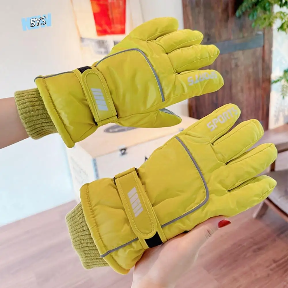 

Thermal Multifunction Winter Ski Gloves Keep Warm Waterproof Men Mittens Thickened Windproof Driving Gloves Riding
