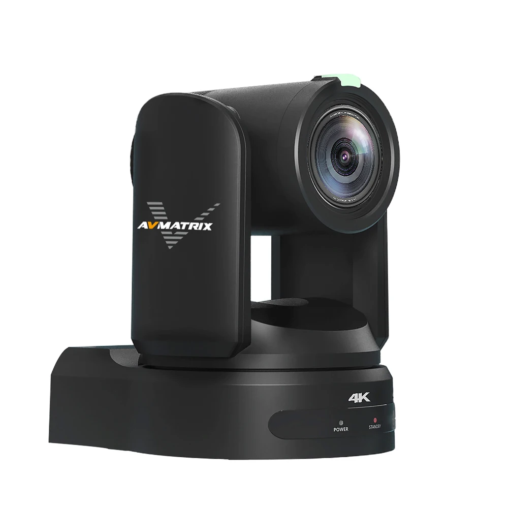 Cámara PTZ AVMATRIX EAGLE P20 4K para Transmisión, Doble 12G-SDI HDMI, Lente con Zoom Óptico 20X, con Luz Tally de Doble Color