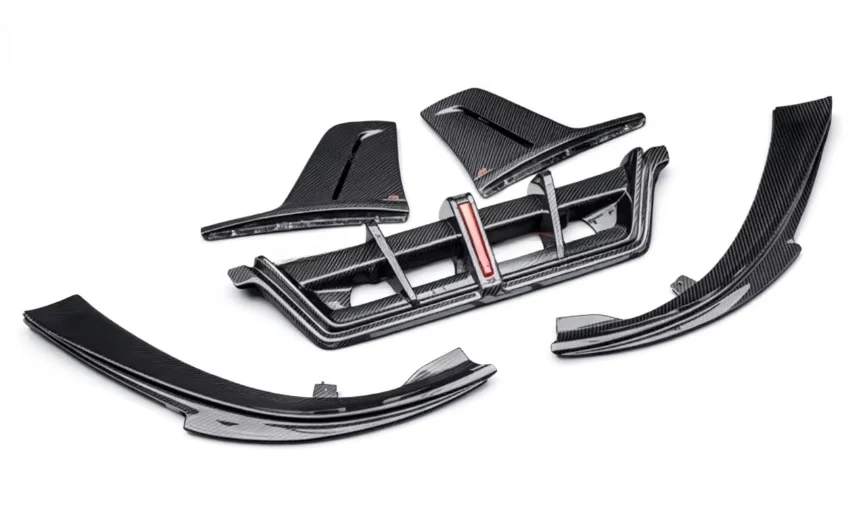 For 911 992 Carbon Fiber AE Style Body Kit Rear Bumper Heat Resistant Lip Diffuser Factory Direct