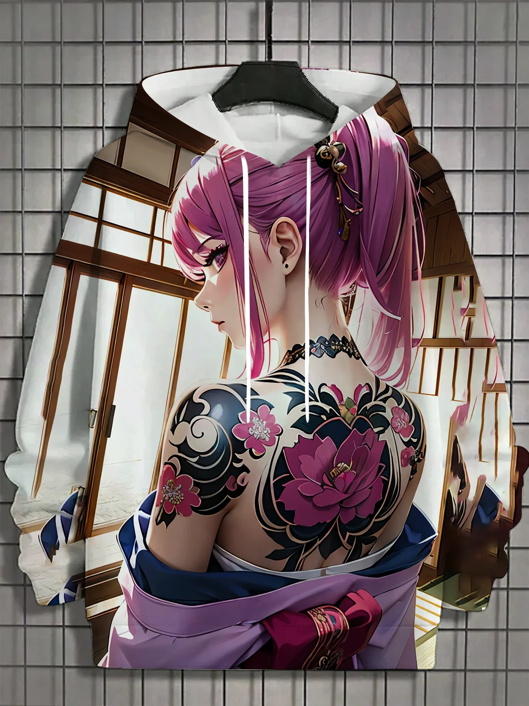 

2025 New Anime Women's Men's Fashion Printed Hoodies Autumn and Winter Designer Hoodies Casual Sweatshirts