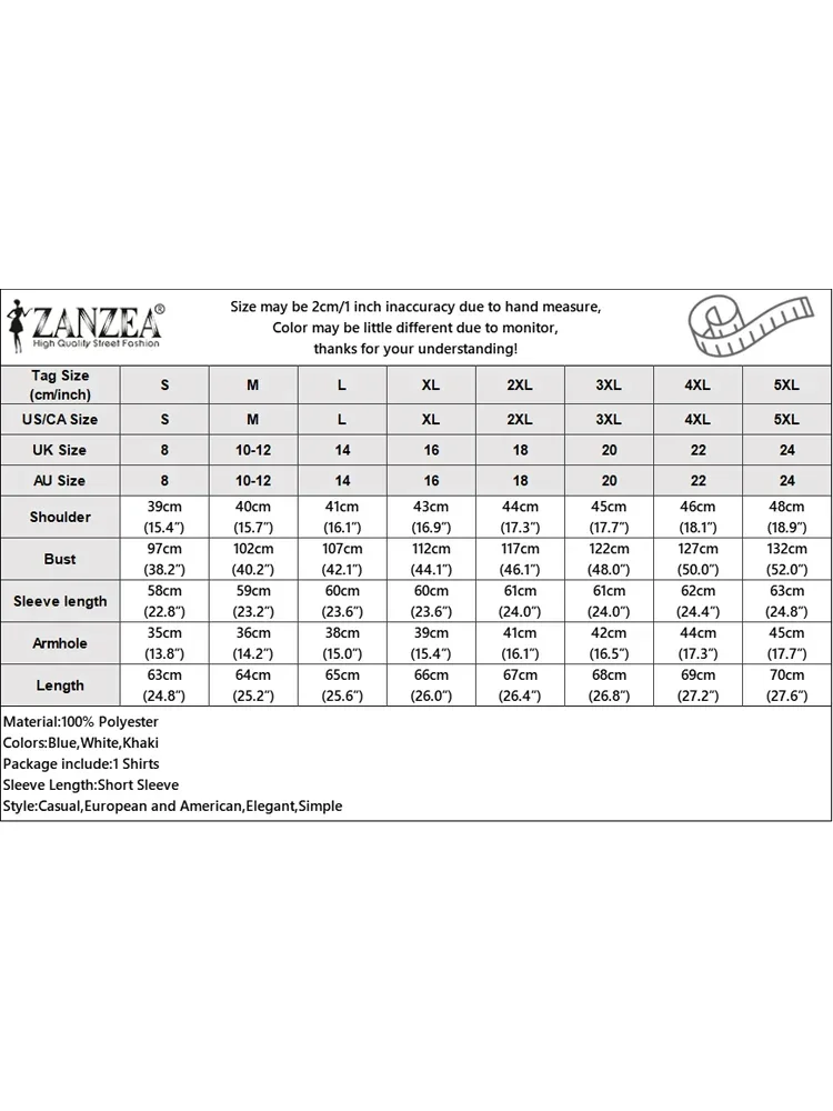 ZANZEA 2025 Camicie eleganti Donna Autunno Moda Solid Camicetta da ufficio Increspato Strada Manica lunga Top Casual Bottoni larghi Tuniche