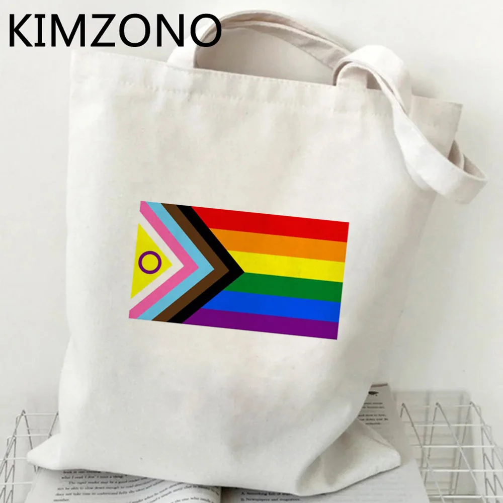 

Pride shopping bag shopping recycle bag shopper bolsas de tela bolsa bag reusable woven shoping bolsas reutilizables sacolas