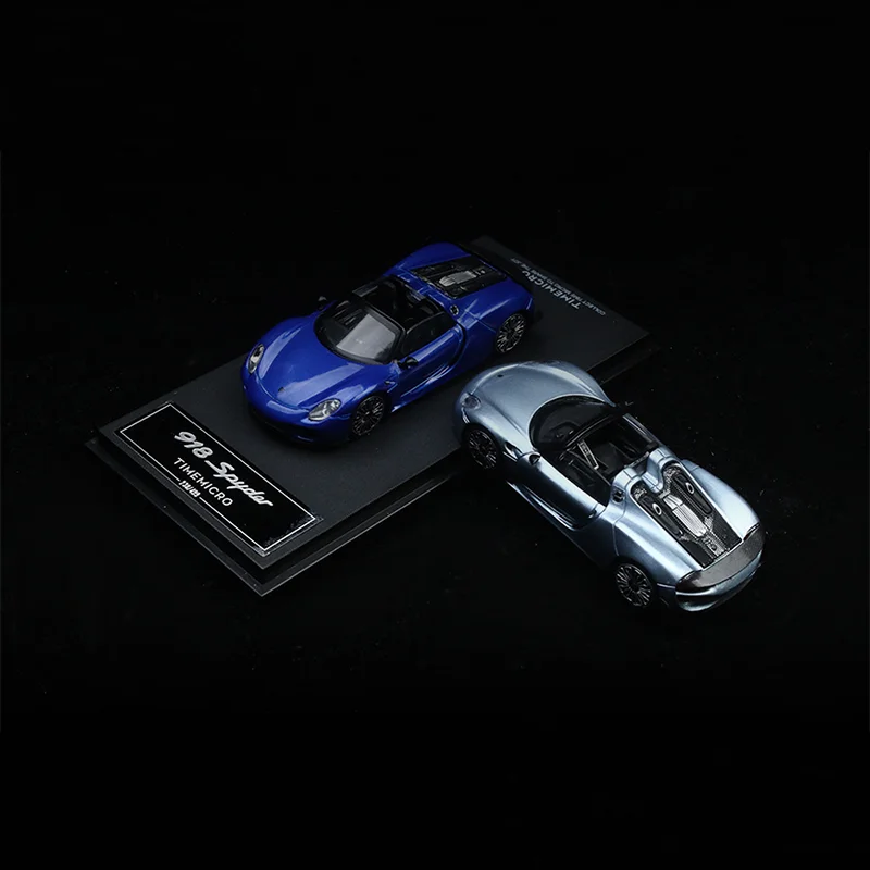 In Stock Tm 1:64 Porsche 918 Spyder Alloy Miniature Diecast Model Porsche Sports Car Simulation Car Model Customized Toys Gift