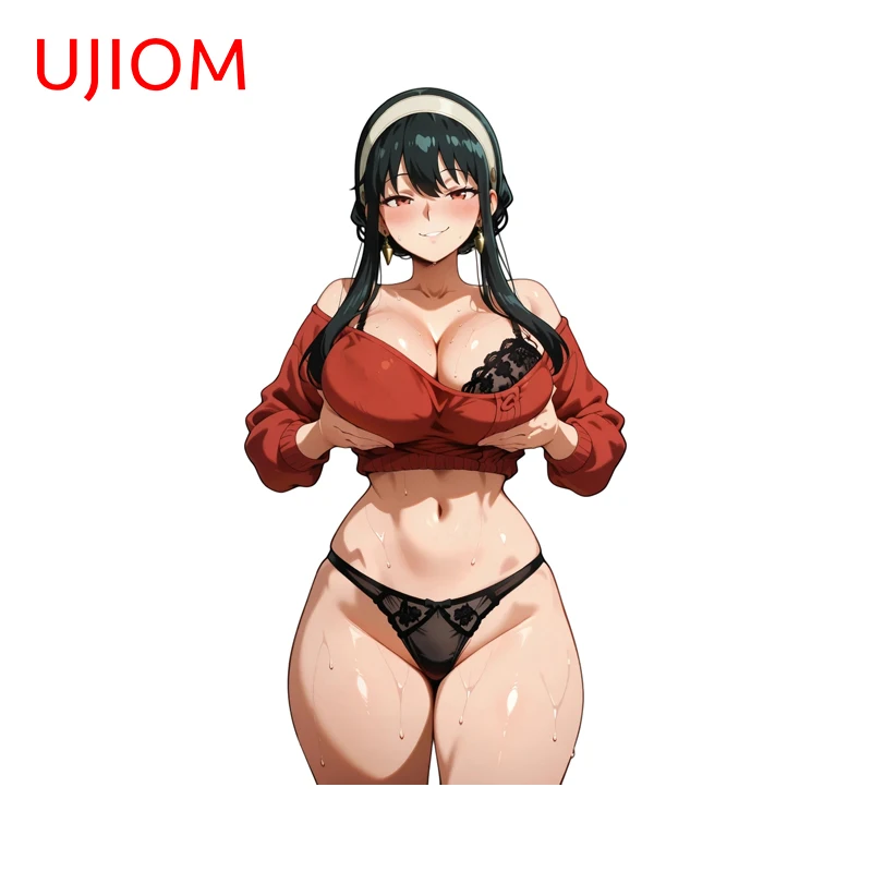 UJIOM Yor Alluring Bikini Wall Stickers Creative Personality Fridge Wall Art Decal Sunscreen Murals Decoration Accessories
