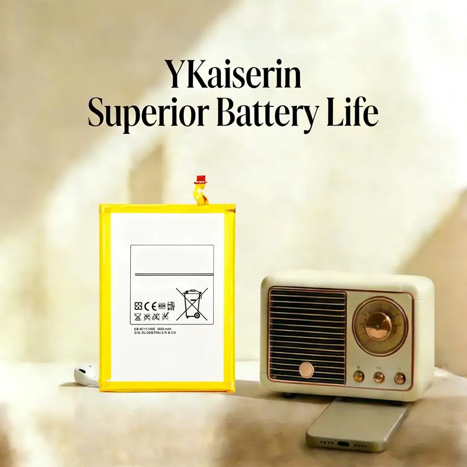 

Tablet Battery For Samsung Galaxy Tab 3 Lite 7.0 SM T111 T110 T115 EB-BT111ABE 3600Mah Long Lasting High Compatibility