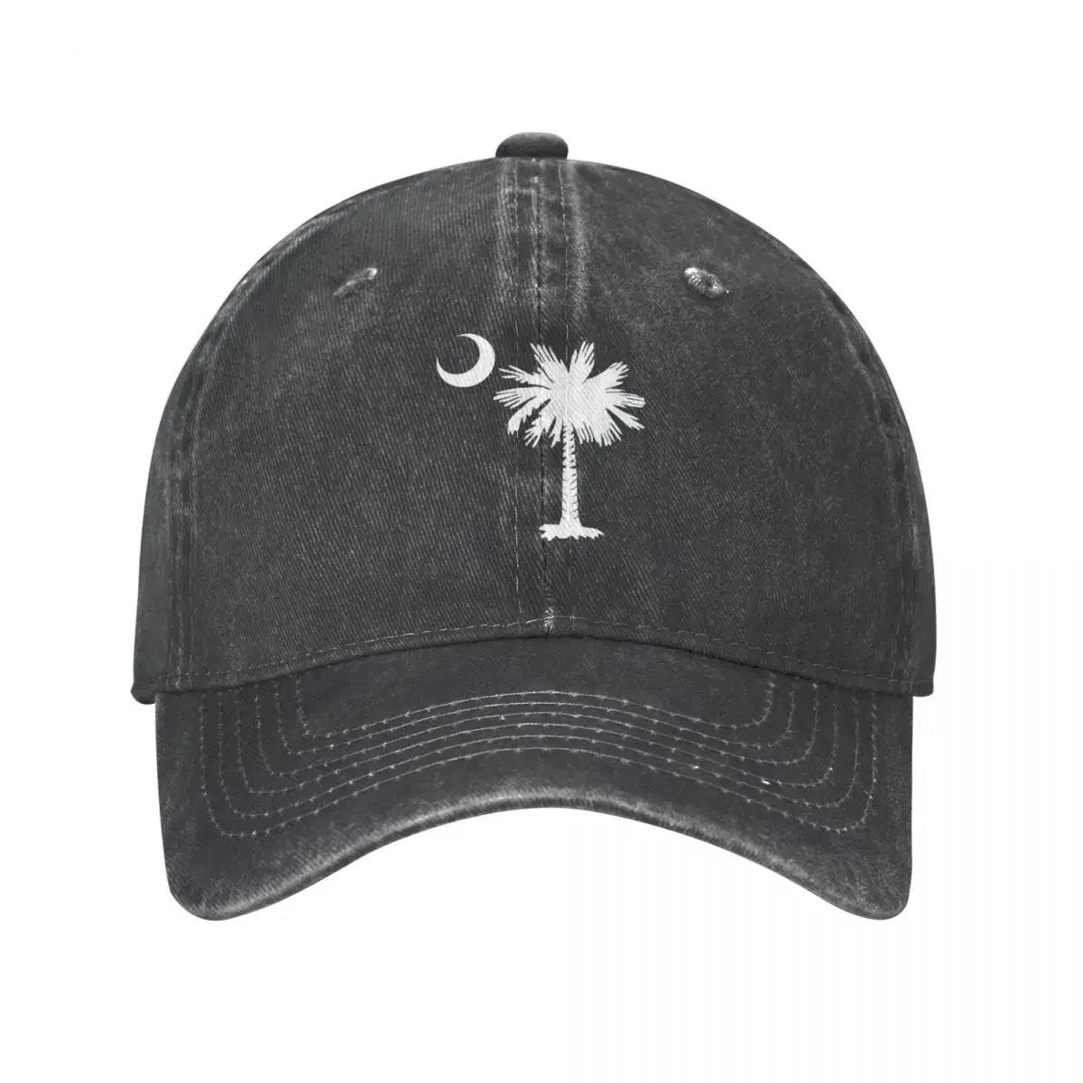 South Carolina Palmetto & Crescent (SC) Cowboy Hat Luxury Man Hat Sun Cap Icon Men Caps Women's