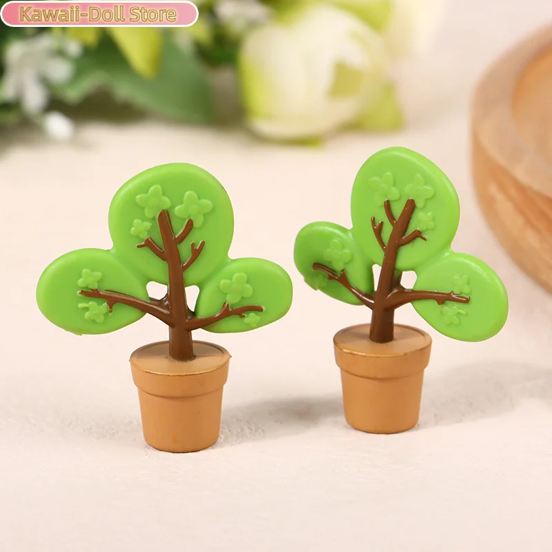 Mini escena de árbol, juguete de jardín, accesorios decorativos, accesorios para jugar a las casitas, 1 Uds.