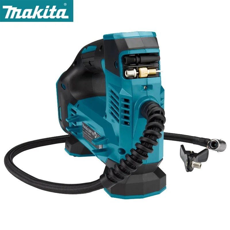Imagem -02 - Inflator sem Fio do Pneu do Íon do Lítio do Makita-dmp180z 18v Bomba Elétrica Portátil para o Carro e a Motocicleta