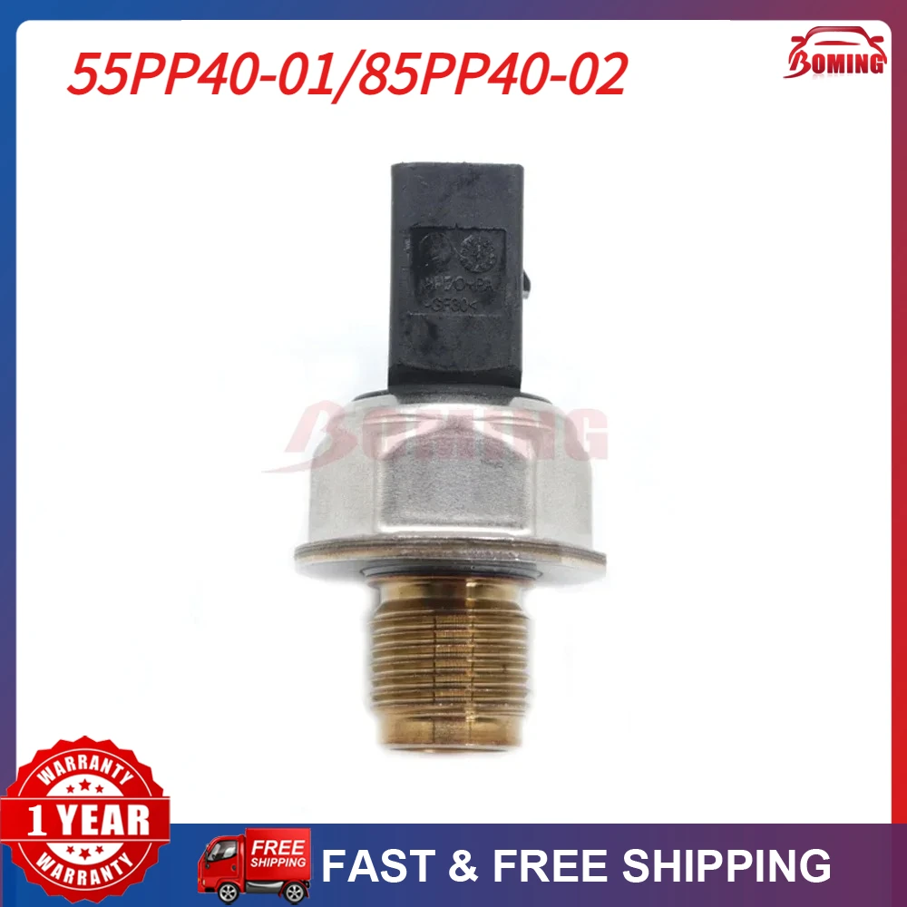 

Car Fuel Rail Pressure Sensor Fit For Ford Ranger Transit Mk7 Custom 5WS40755 9675389980 85PP40-02 55PP40-01