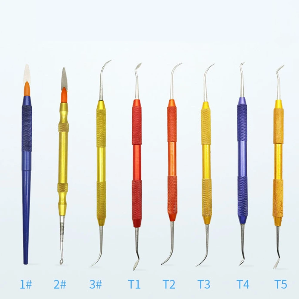 1 buah pisau patung lilin dokter gigi alat ukir Spatula pisau alat Lab gigi pasokan Aksesori dokter gigi (T1)