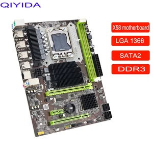 Qiyida x58 LGA 1366 LGA1366 Mutterplatte Reg Ecc DDR3 und Xeon -Prozessor AMD RX -Serie DDR3 Zauber 4 GB 16 GB 8 Hauptverkauf x58 Motherboard - №6