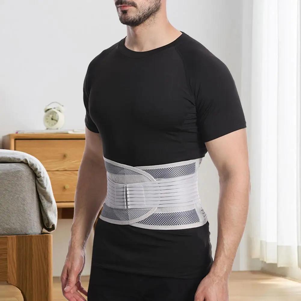 Protection Belt Sports Supplies Breathable Mesh Lumbar Protector with Dual Adjustable Straps for Fitness Support Sports