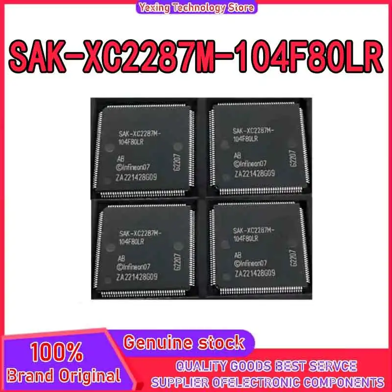 

SAK-XC2287M-104F80LR LQP144 Микросхема 100% новый оригинал на складе