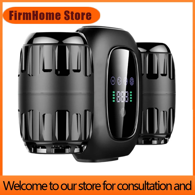 FirmHome StoreA56T-Cooling Waist Fan Wearable Belt Personal Fan For Camping Trips For Cooling Outdoor Camping Black