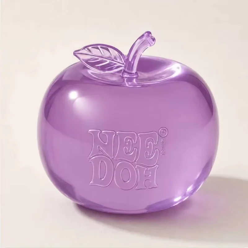 Needoh Apple Stress Ball Slow Rebound Squeeze Toy Relaxing and Interesting Gifts Squeeze Toy Soft Jelly Senses Gifts For Adult - view 3