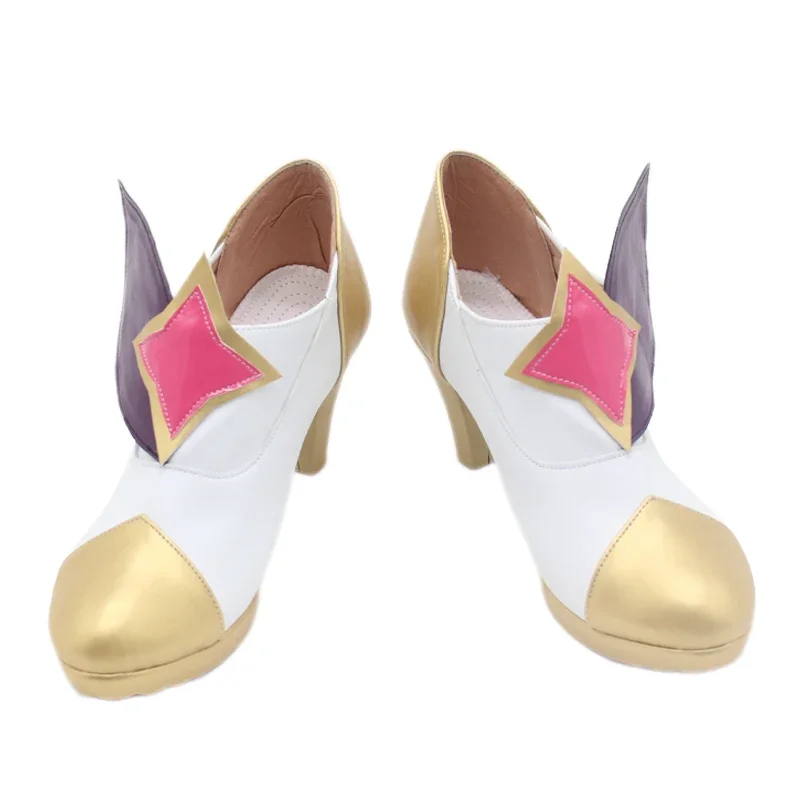 Game LOL Ahri Cosplay Shoes Star Guardian Ahri Cosplay  Role Play Halloween Carnival Christmas Party Outfit Prop Custom Made