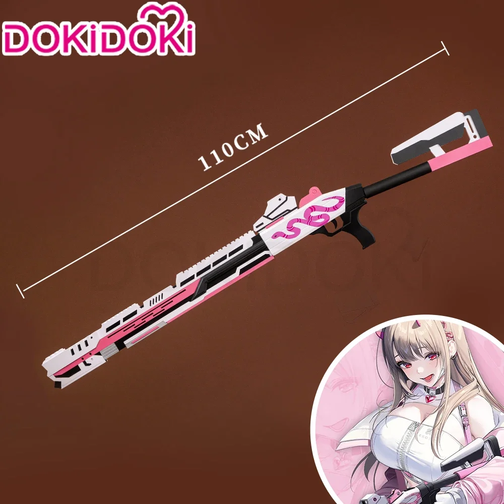 Alice/Adder Prop Spel Godin Van De Overwinning: Nikke Cosplay Dokidoki Nikke Cosplay Adder Rekwisieten 110Cm Cosplay Alice Wapen Halloween