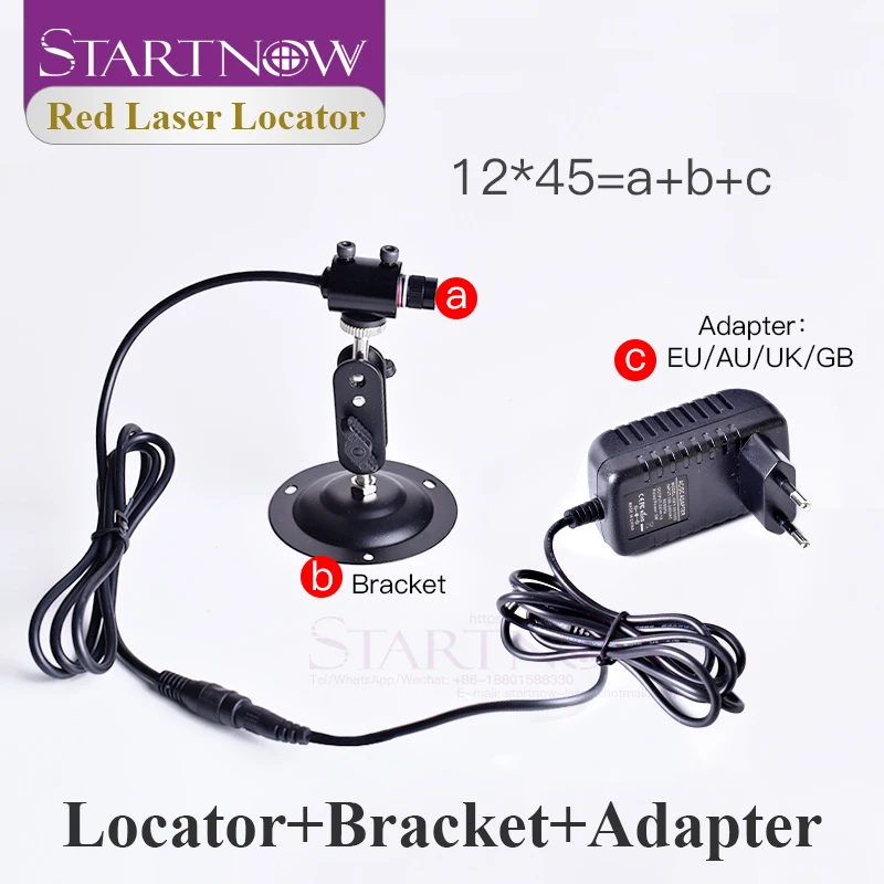 Set 12*45 635nm 10mw Laser Line Red Locator For Embroidery Machine Positioner Fabric CNC Cutting Line Laser Module Pointer Parts