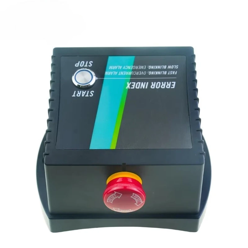 New safety on/off switch with electronic overcurrent protection and M12 connection for remote activation