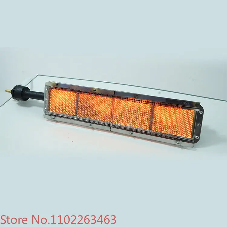 Industrial ceramic infrared catalytic gas burner infrared heater panel HD162A for baking