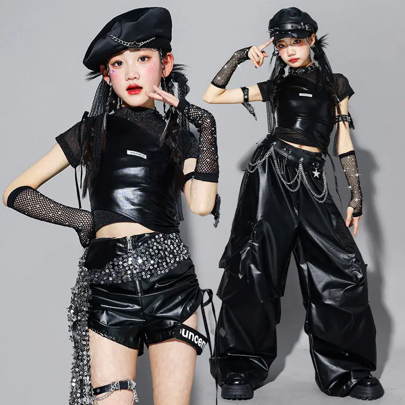 new-girl-jazz-dance-clothes-k-pop-show-performance-costume-crop-top-black-pants-model-runway-stage-wear-fashion-streetwear-3568