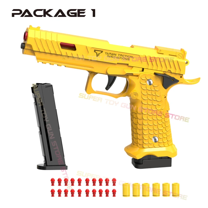 2025年式おもちゃの銃 2011年式ピストル 1911型連続発射式空き弾吊り下げ式ピストルランチャー模造銃（クイック分解）